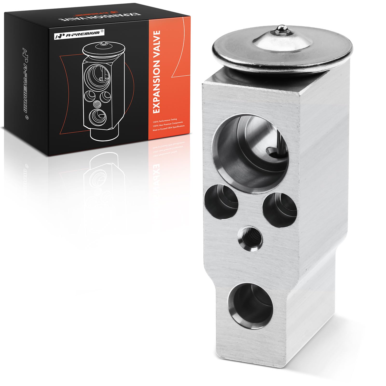 A-Premium AC Expansion Valve Compatible with Subaru Forester 2003-2008, with Block Expansion Valve
