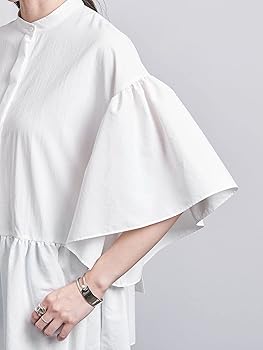 Amazon | [ユナイテッドアローズ] P イレギュラーペプラム ブラウス