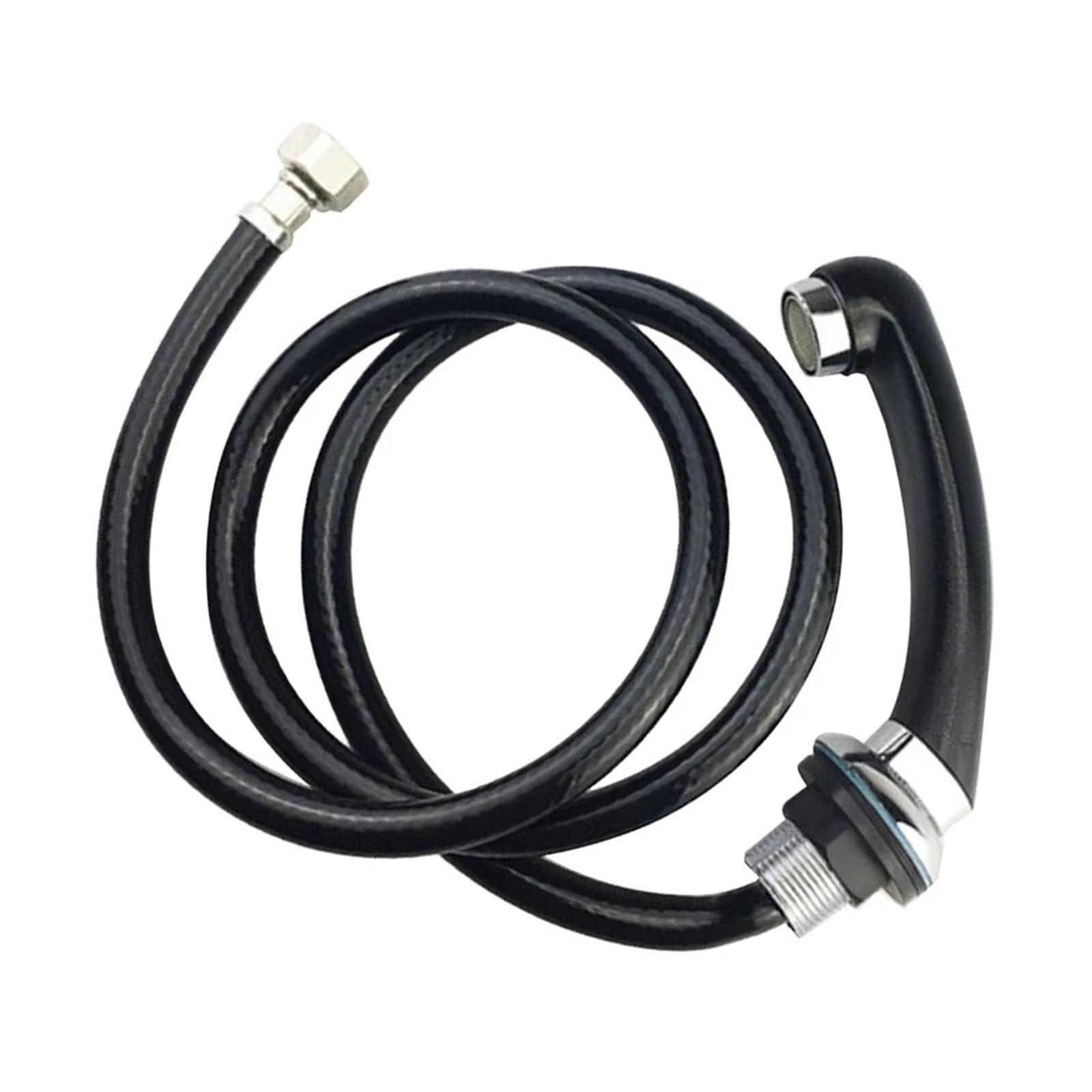 Cabezal de ducha con manguera para champú, cuenco de cama, conector de grifo de fregadero de fontanería profesional para lavar y ducharse sin esfuerzo en casa
