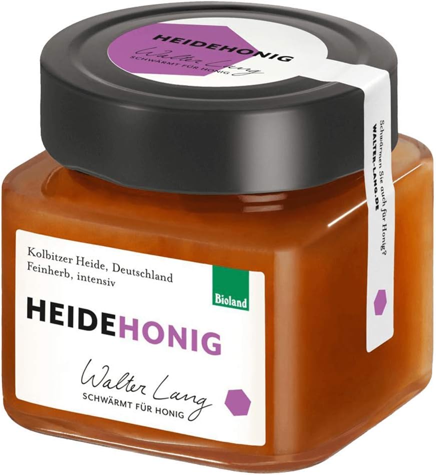 Walter Lang Organic heather honey, 275 g.