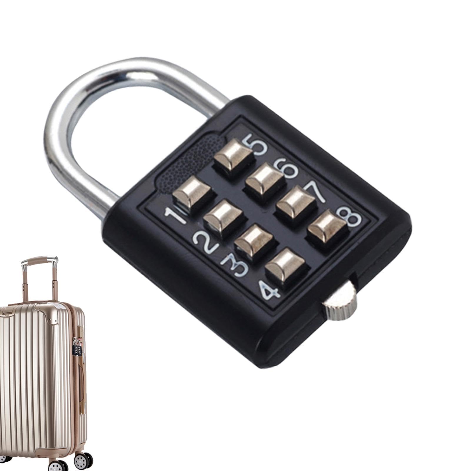 Amazon.co.jp: ロッカー用ナンバーロック - ロッカーコード南京錠、8