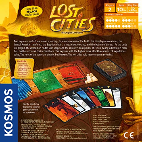 Lost Cities Card Game #TOP1