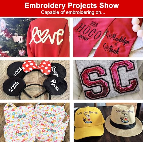 Embroidery machine computerized