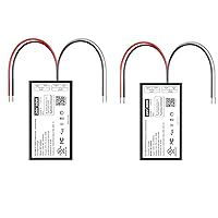 Vista 11 de Controlador LED regulable de 12 V, transformador LED Triac ELV/MLV de 60 W compatible con interruptores Lutron y Leviton, fuente de alimentación