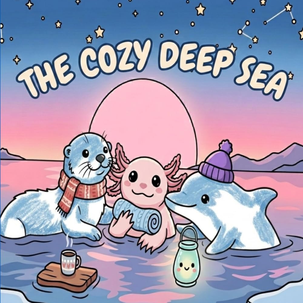The Cozy Deep Sea: Adorable Sea Creatures Doing Fun Activities in the Ocean