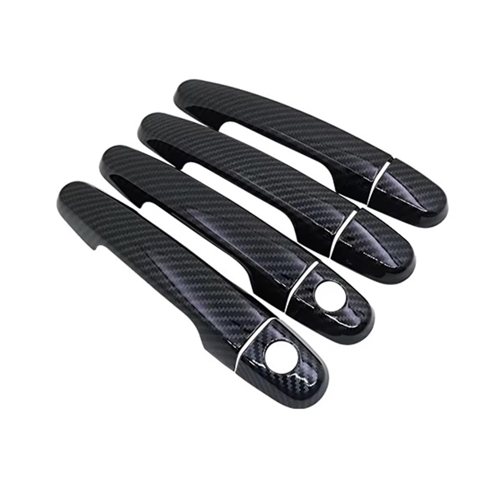 Poignées de porte extérieure Hilux MK7 accessoire carrosserie carbone