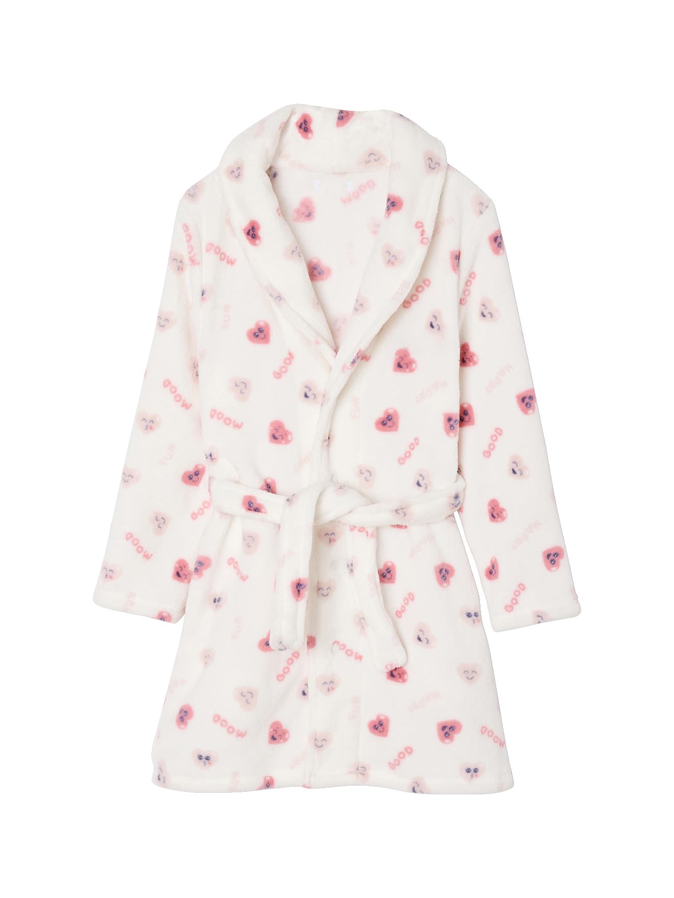 VERTBAUDET Robe de Chambre Fille Happy écru 4A