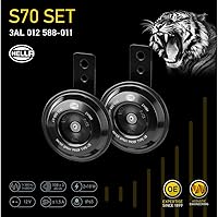 Vista 7 de HELLA 012588011 - Juego de bocinas de disco para motocicleta, color negro de 12 V (ajuste universal/ caja)