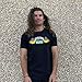 GunShowTees Men’s Central Perk Shirt, Medium, Black