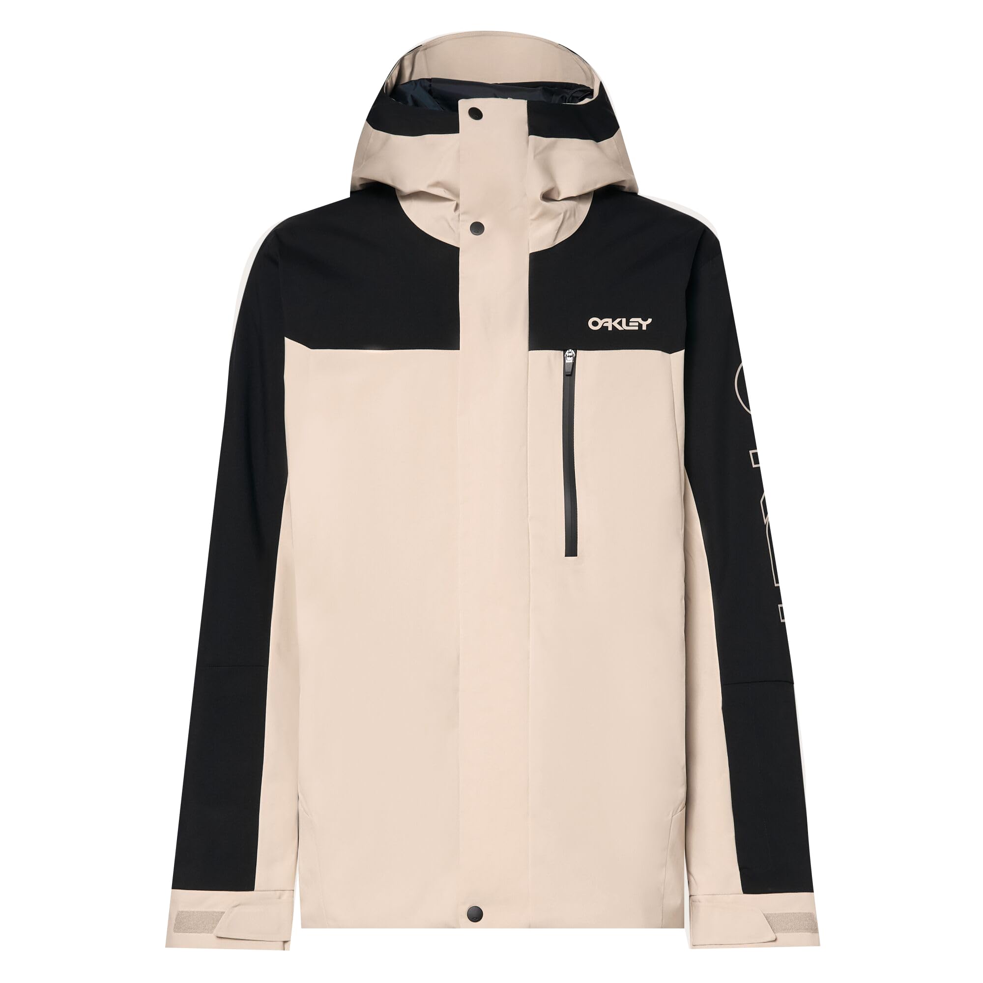 Photo 1 of Oakley Mens Thermonuclear Protection TBT Insulated Jacket, Humus/Blackout, Medium`