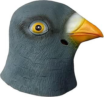 Máscara De águila, Máscara De Látex Con Boca Abierta, Máscara De