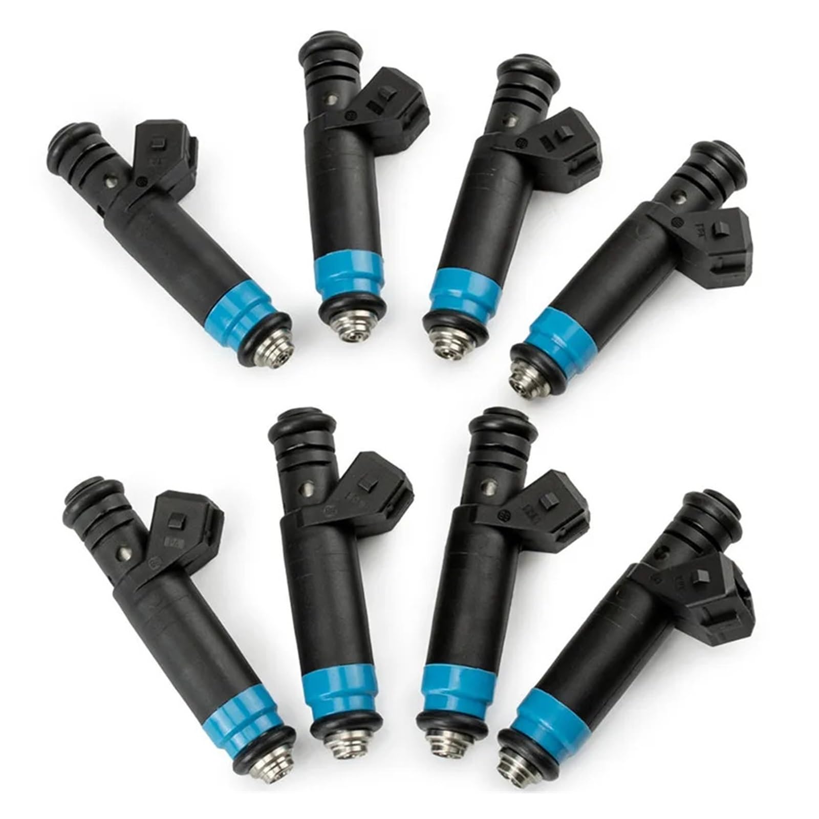 Hutianbrt 850Cc-8Pcs 4/8Pcs Fuel Injectors Compatible For Buick Compatible Compatible For Ford Compatible For Bmw Deka 80Lb 850Cc 1000Cc Ev1 Siemens Oem # Fi114992 Fi114991 Xzgc5009 109991 80-8(850Cc-8Pcs)