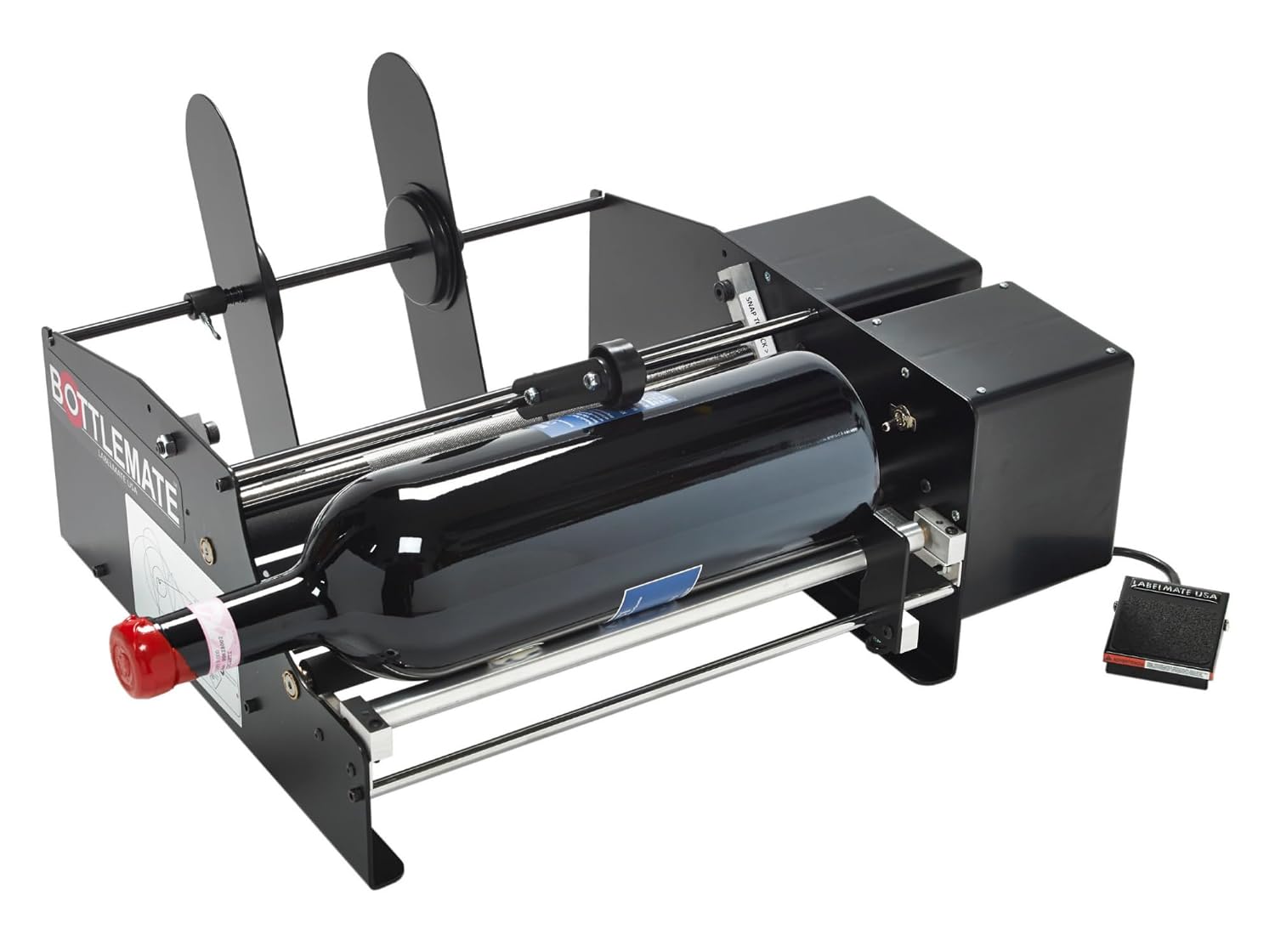 LABELMATE BOTTLEMATE-1510P Label Applicator, 8" Height, 21" Width, Black