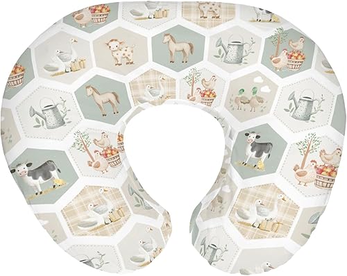 Miniatura 1 de Fundas de almohada de lactancia para niños y niñas, funda elástica suave y elástica para bebés recién nacidos