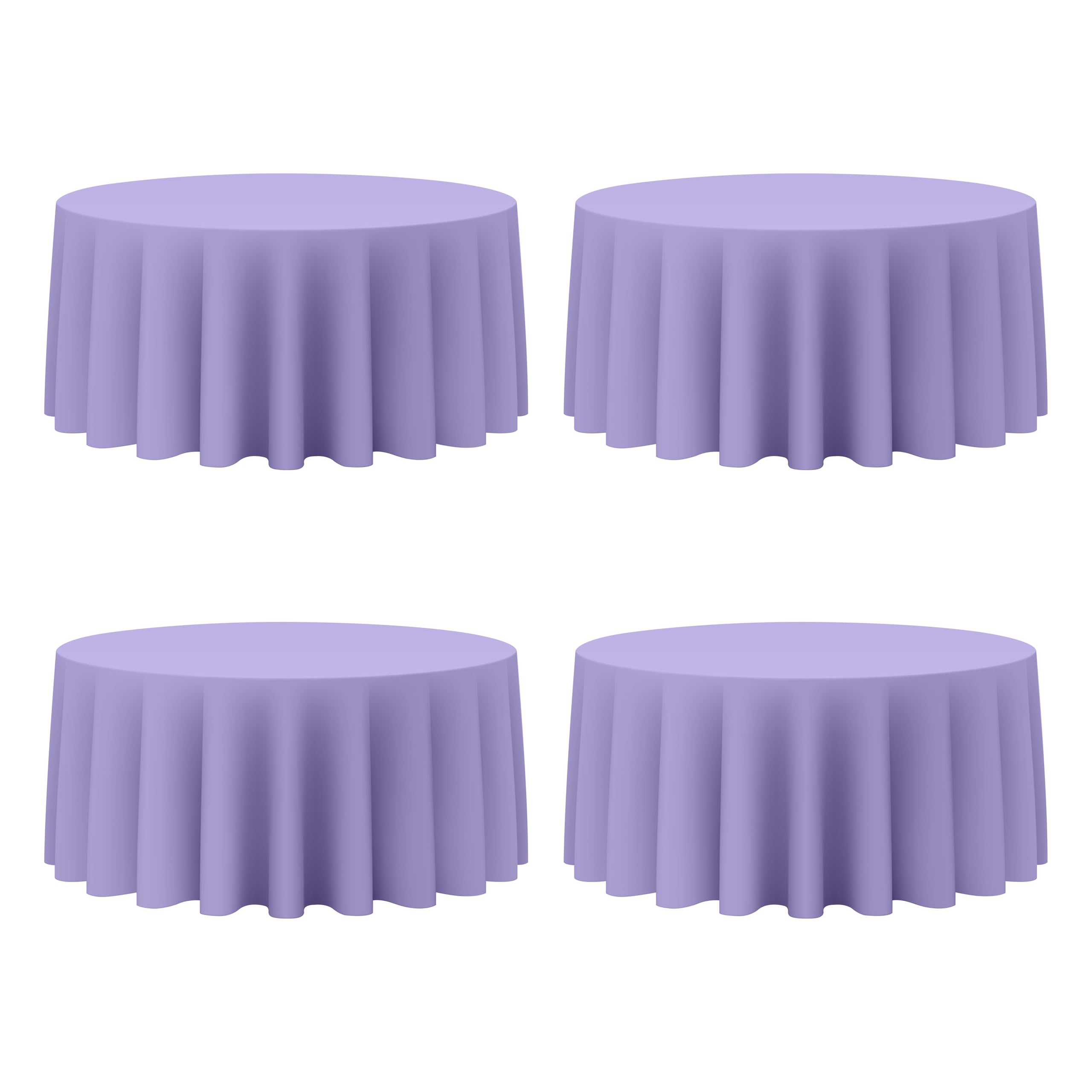 Beige Tablecloths - 6 Pack 120" for 60" Tables -32 Beige Tablecloths - 6 Pack 120" for 60" Tables -32