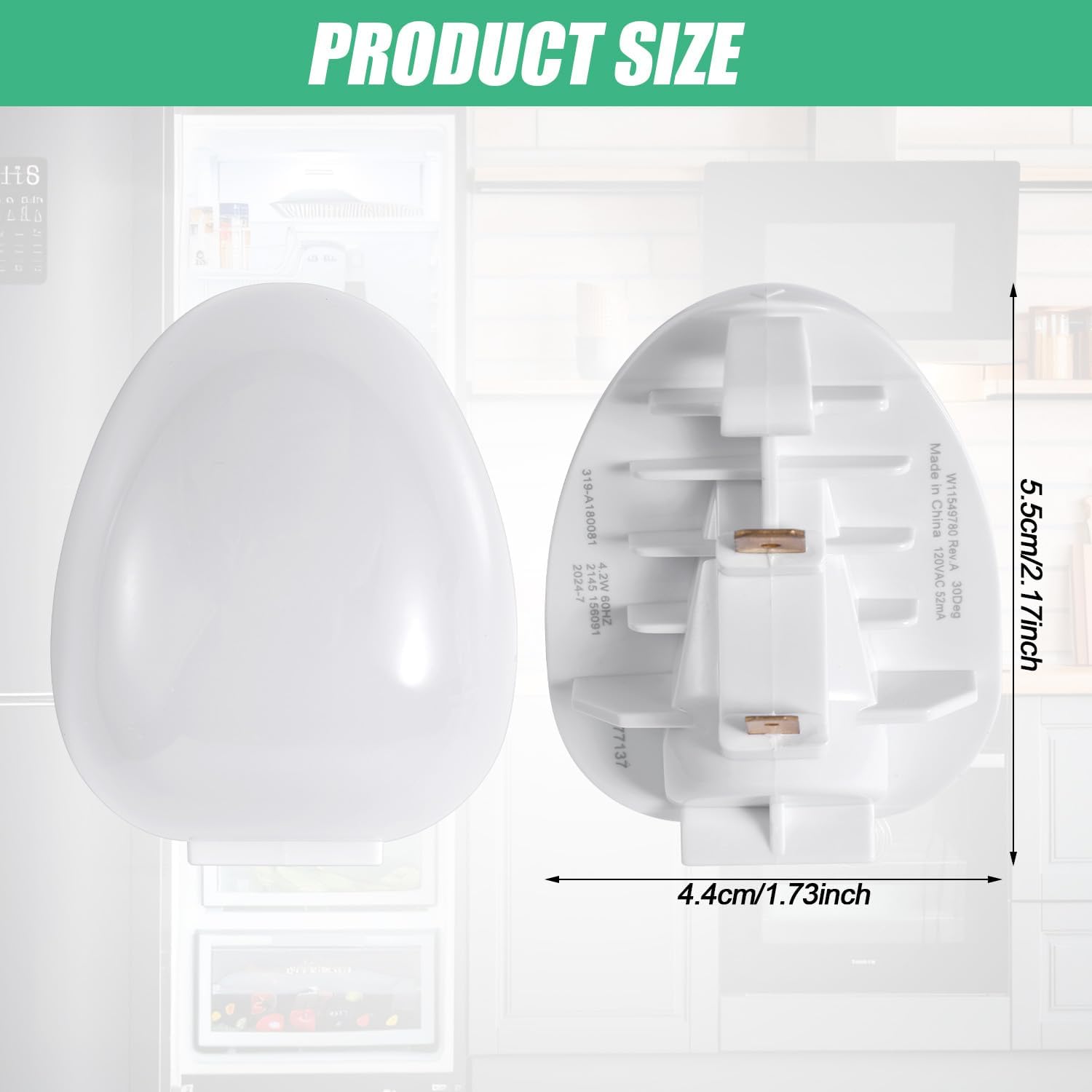 W11251749 Refrigerator Led Light Bulb, Refrigerator Freezer Light Bulb Replacement Fridge