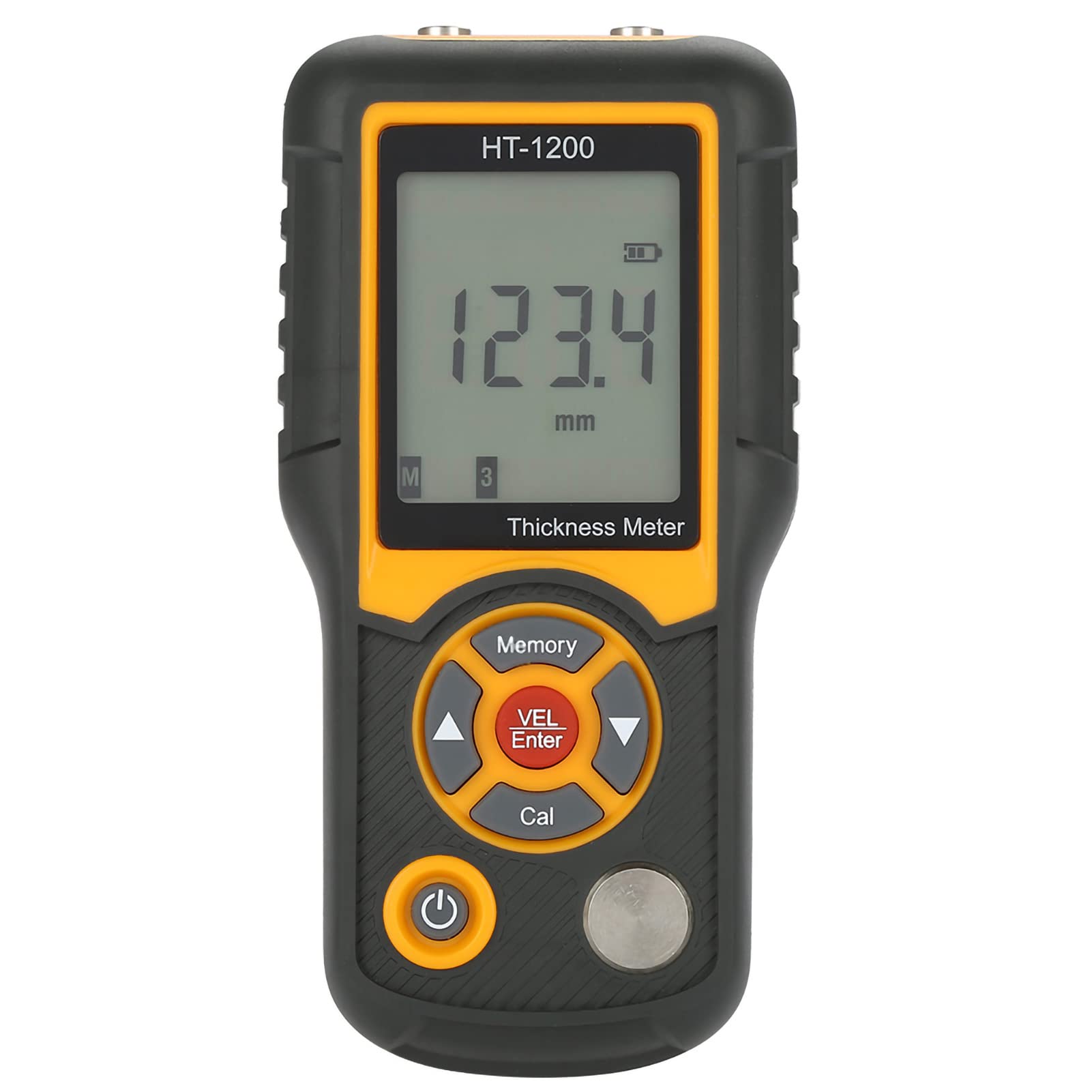 Generic Ultradźwiękowy Miernik Grubości HT-1200 Inteligentne Cyfrowe Narzędzie Pomiarowe LCD Zakres 2–300 Mm do zastosowań Ceramicznych i Szklanych