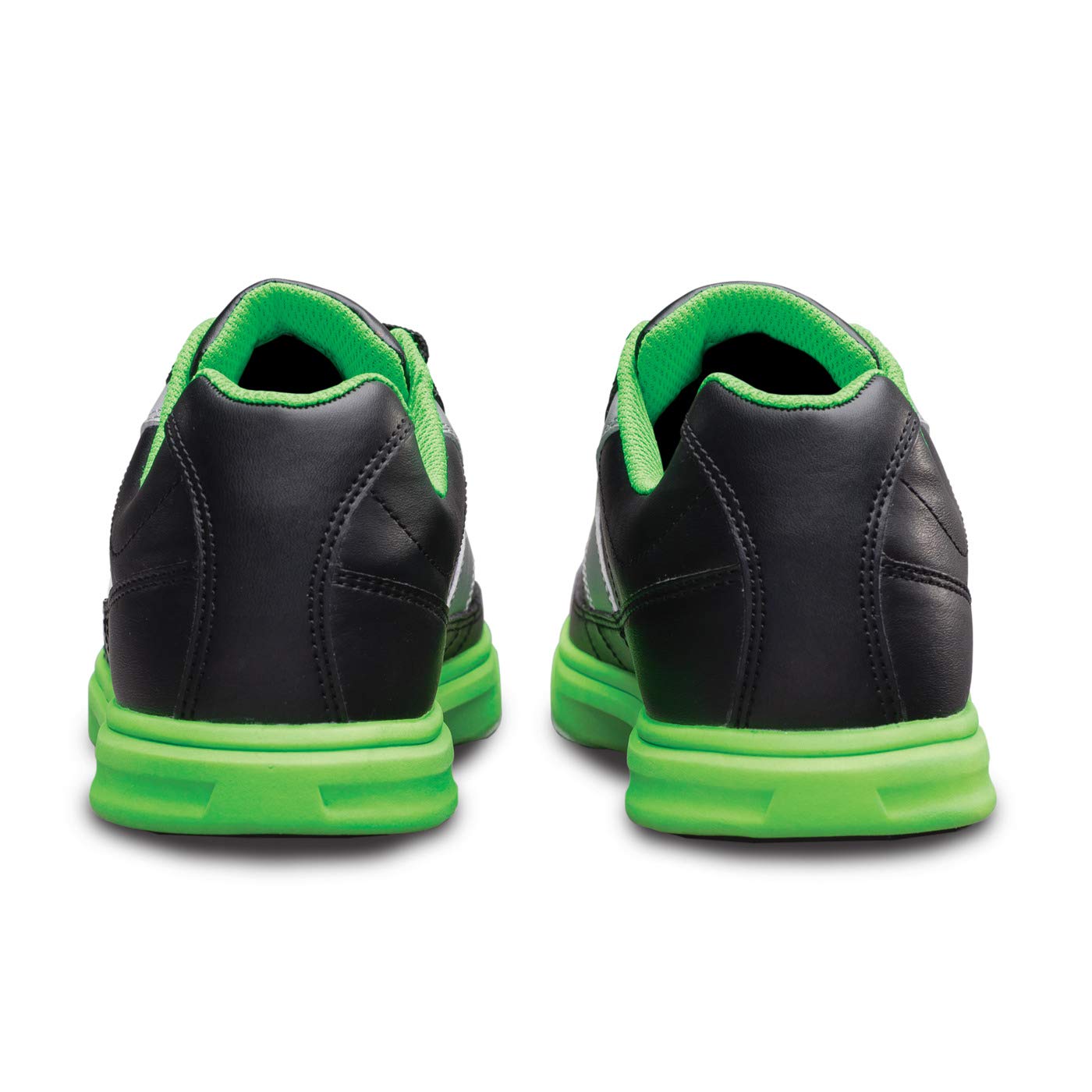 EMAX Bowling Service GmbH MAXIMIZE YOUR GAME Renegade Chaussures de bowling unisex pour droitiers et gauchers, Vert, 38-47
