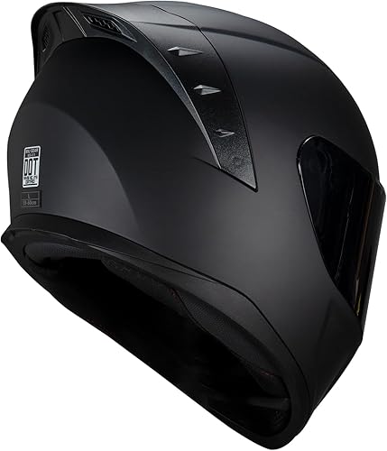 Miniatura 8 de Casco integral para motocicleta, Cascos para adultos de motocicleta, Cascos MG611 para motocicletas de carreras de calle con visera negra para