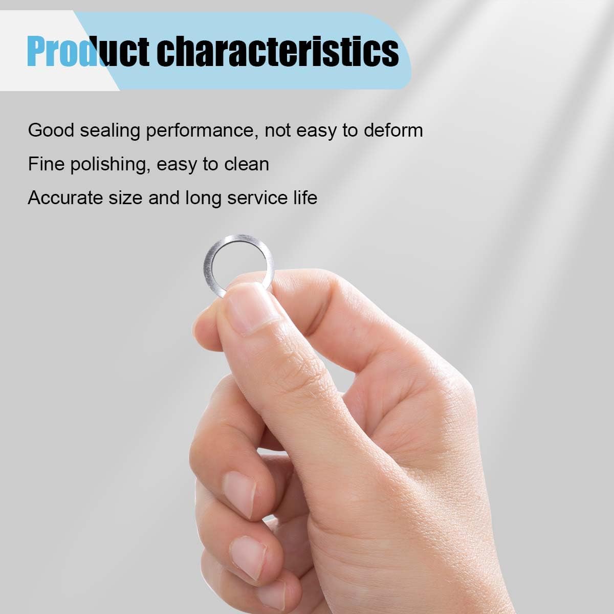 570PCS Automotive Oil Crush Washers, Aluminum Oil Drain Plug Gaskets, 18 Sizes Flat Washers Assortment Set, M6 M8 M10 M12 M14 M16 M18 M20 M22 M24
