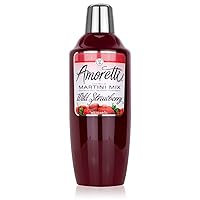 Vista 23 de Amoretti - Mezcla premium de martini Lemon Drop, 7 porciones por botella (796 ml), perfecta para cócteles, bebidas alcohólicas, mocktails, martinis