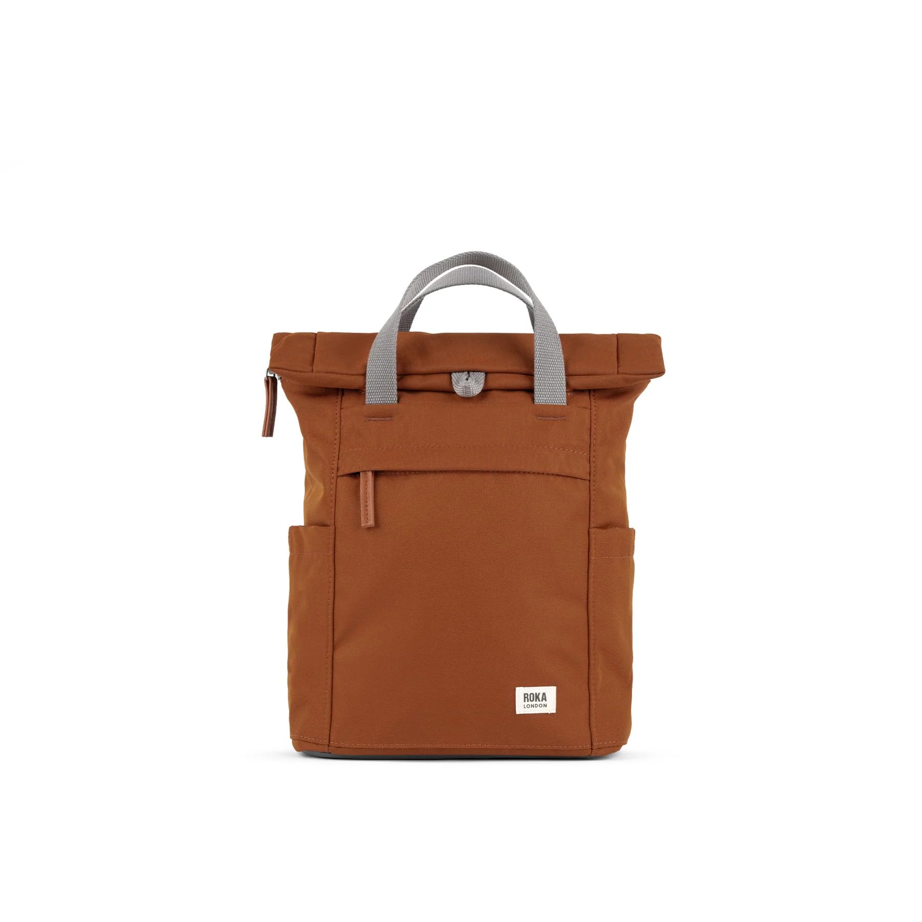Roka London Unisex Bran Finchley A Small Sustainable Canvas Backpack