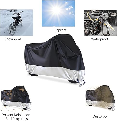 Miniatura 2 de Funda para motocicleta para todas las estaciones, para Sur Ron Ultra Bee, impermeable, protección solar al aire libre, cubierta duradera con bolsa