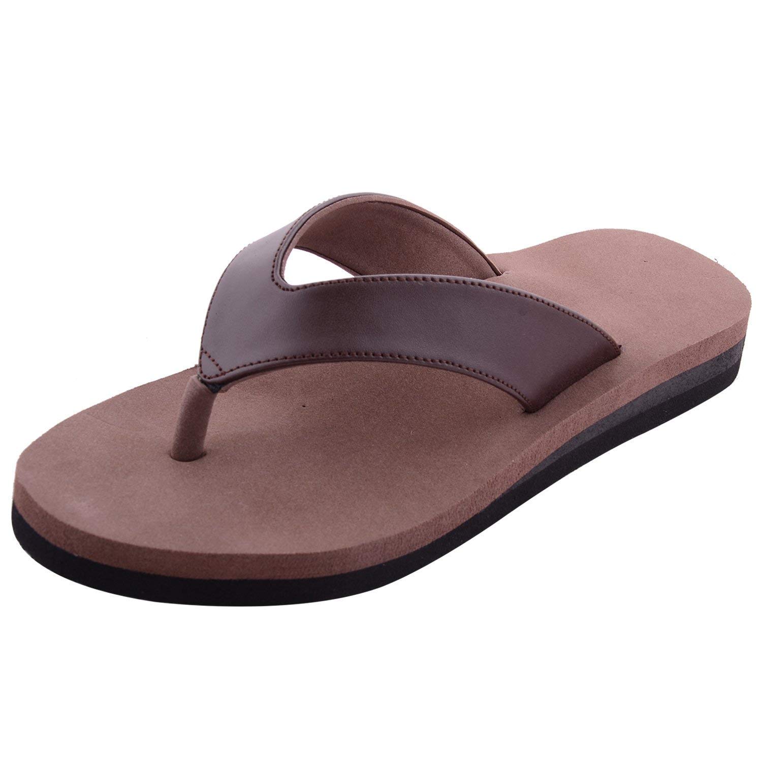 DIA ONE Orthopedic Slipper Chappal RUBBER Sole MCP Insole Pain Relief Diabetic Footwear for Men (Dia_97) Brown Size 9 (B07H8NTZHN) Amazon Price History, Amazon Price Tracker