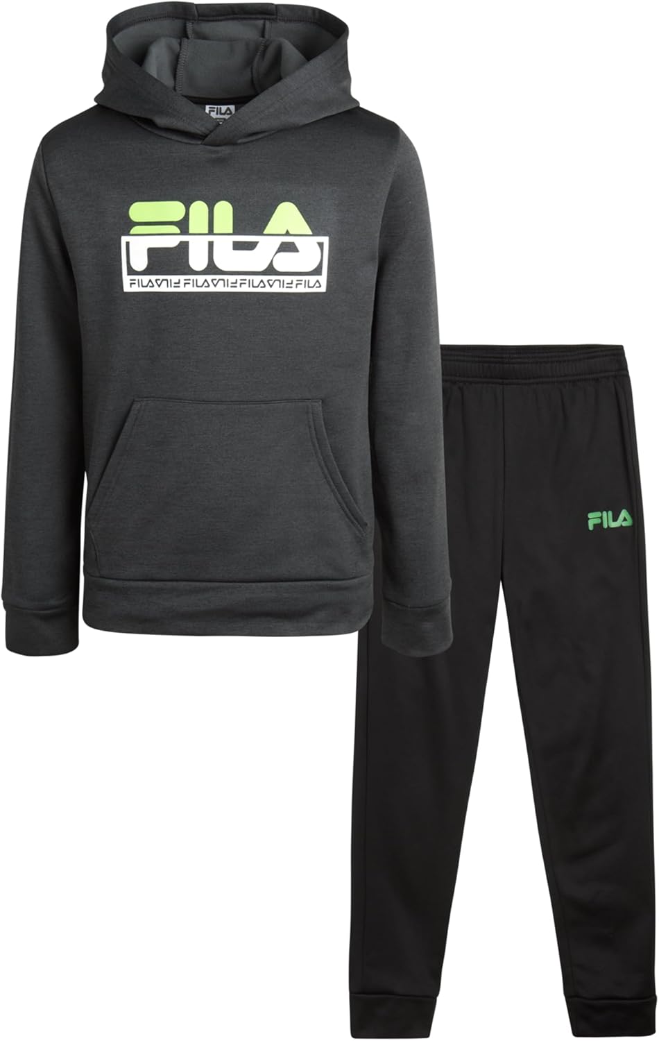 Fila Boys' Sweatsuit Set 2 Piece Active Hoodie Sweatshirt