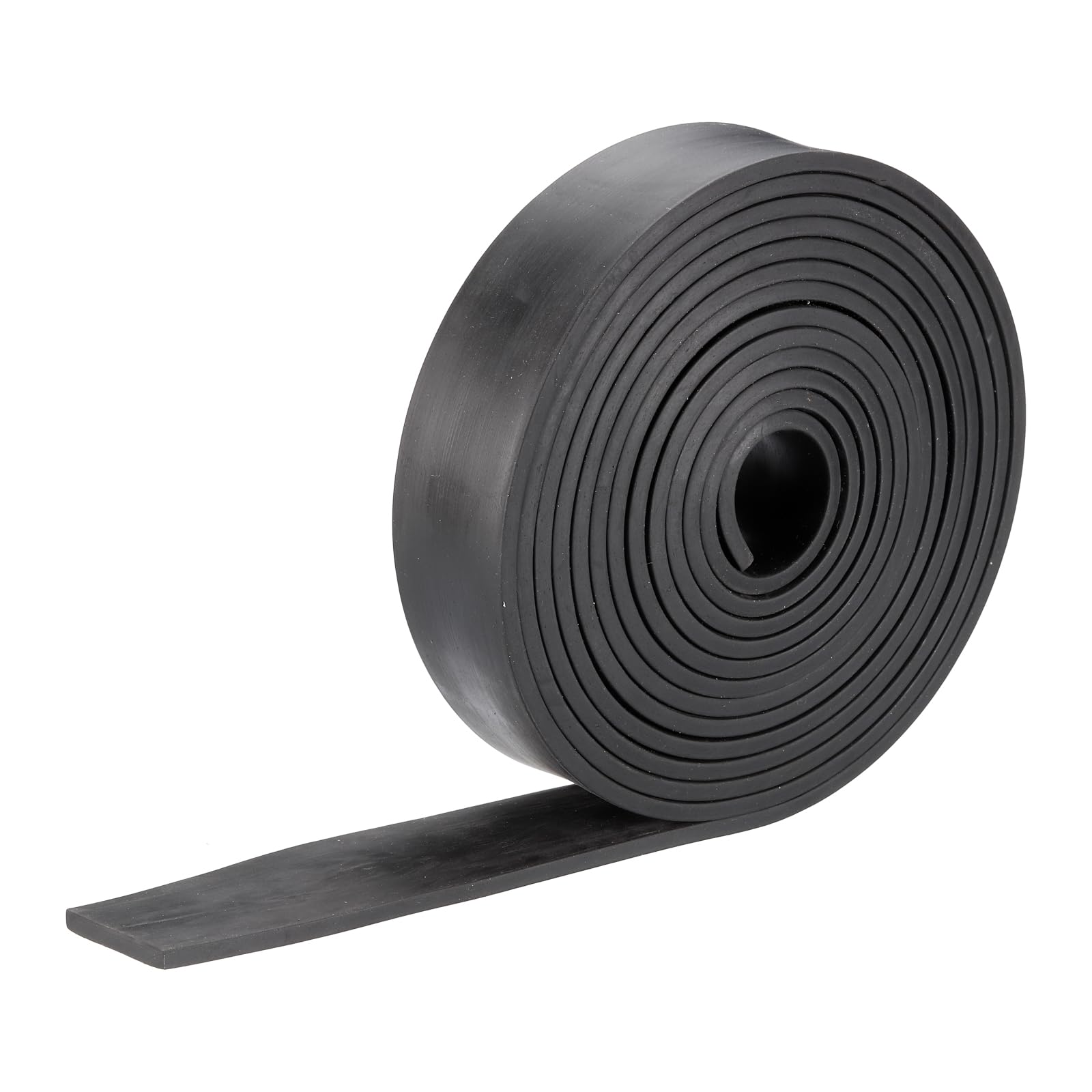 METALLIXITY Solid Rubber Strips (78.74" L x 1.57" W x 0.2" T) 1Pcs, Rubber Neoprene Sheet Rolls