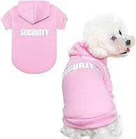 Vista 42 de BINGPET - Sudaderas con capucha de seguridad para perros, suéter para cachorros, abrigos para perros para clima frío, suéter de forro polar