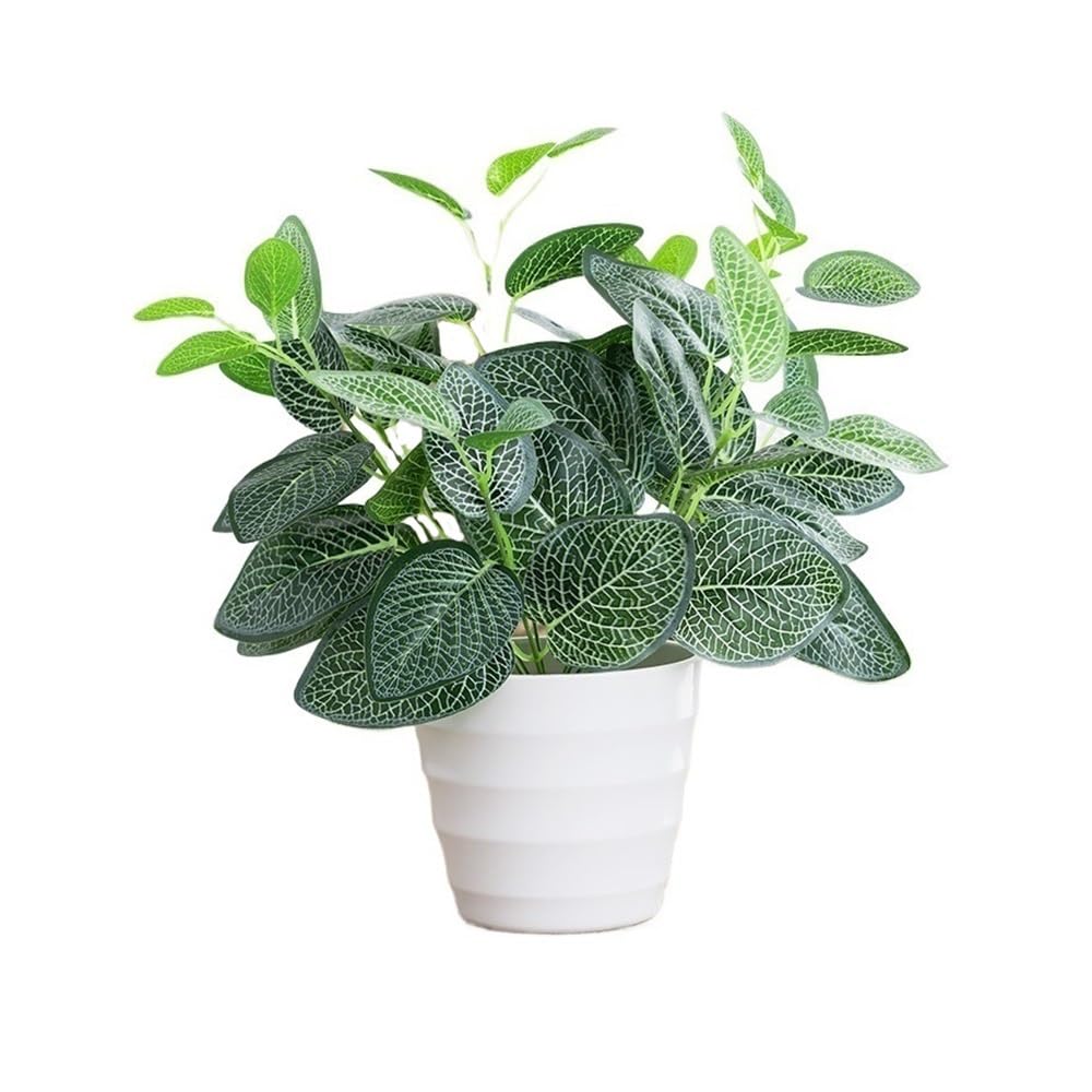 Kx9Lb8d Faux floor plant Fake Plants Desktop Ornaments Indoor Simulation Small Potted Decorative