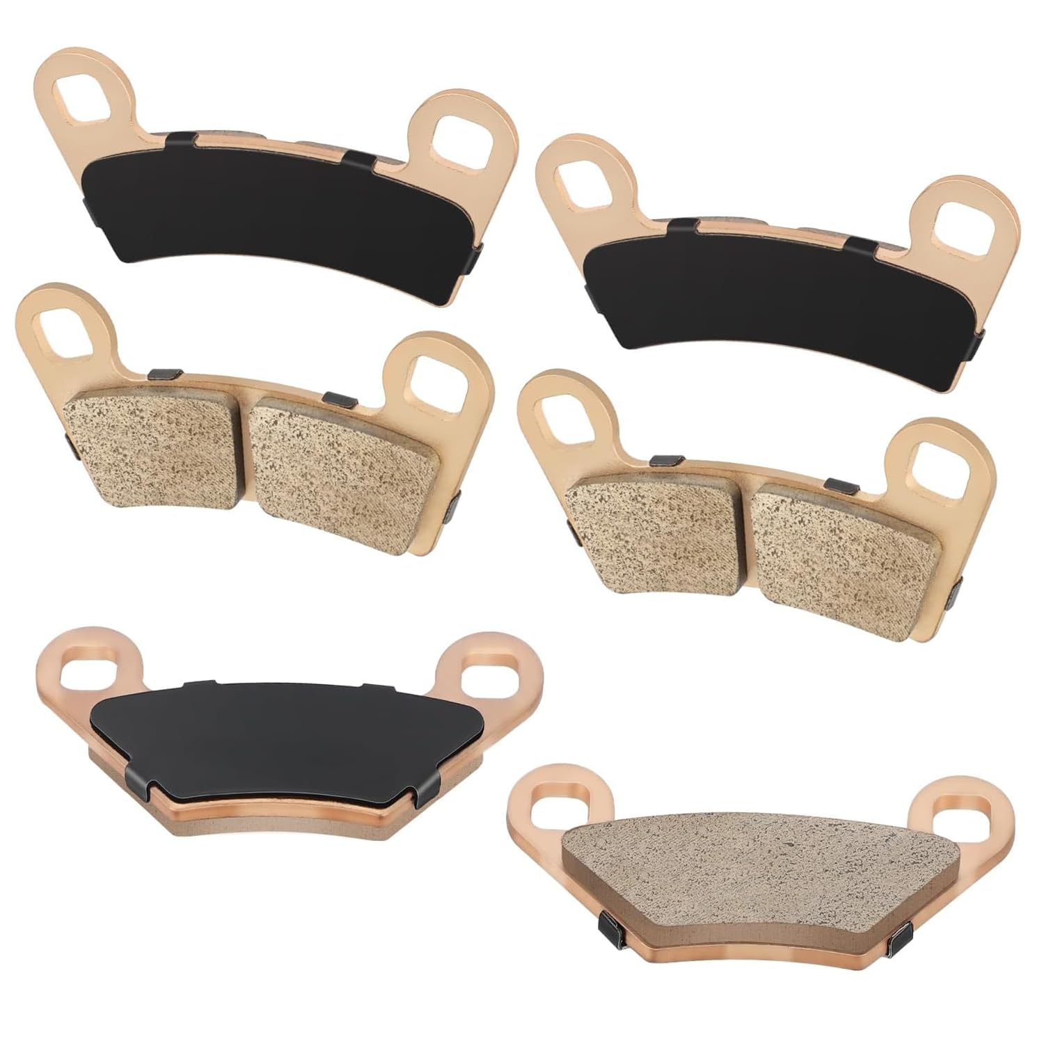 Anteriore e Posteriore Pastiglie Freno Sintered per Polaris Outlaw 450 525 2007-2011