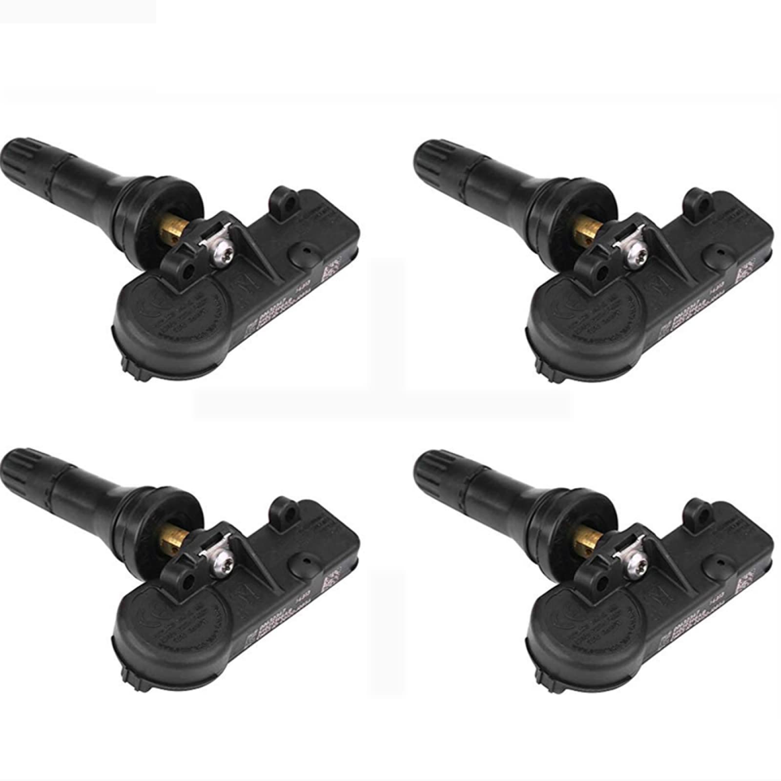 Sistema de Control de presión de neumáticos TPMS de 4 Piezas, Sensor de presión de neumáticos TPMS, para Jeep, para FIAT 500 2013 2014 2015 2016 2017