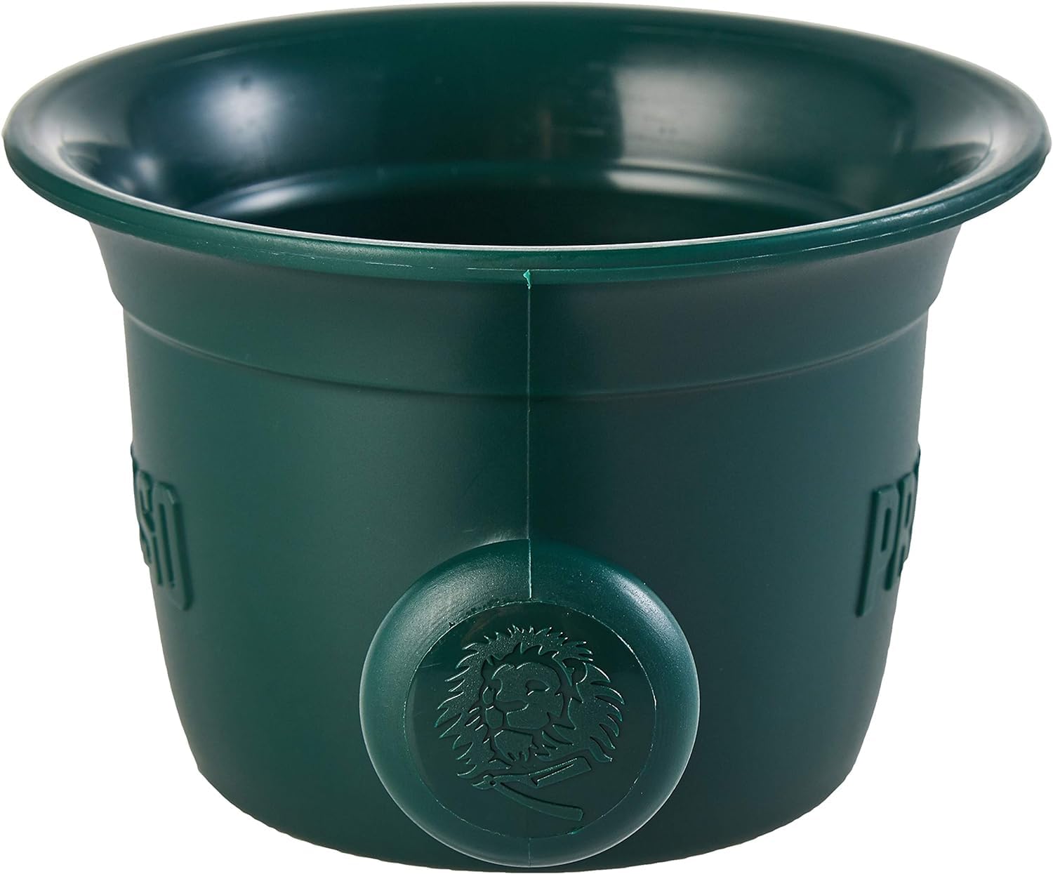 Proraso Bol de rasage professionnel avec poignée – Bol à raser pour savon à barbe – Récipient traditionnel de 300 ml vert foncé – Fabriqué en Italie