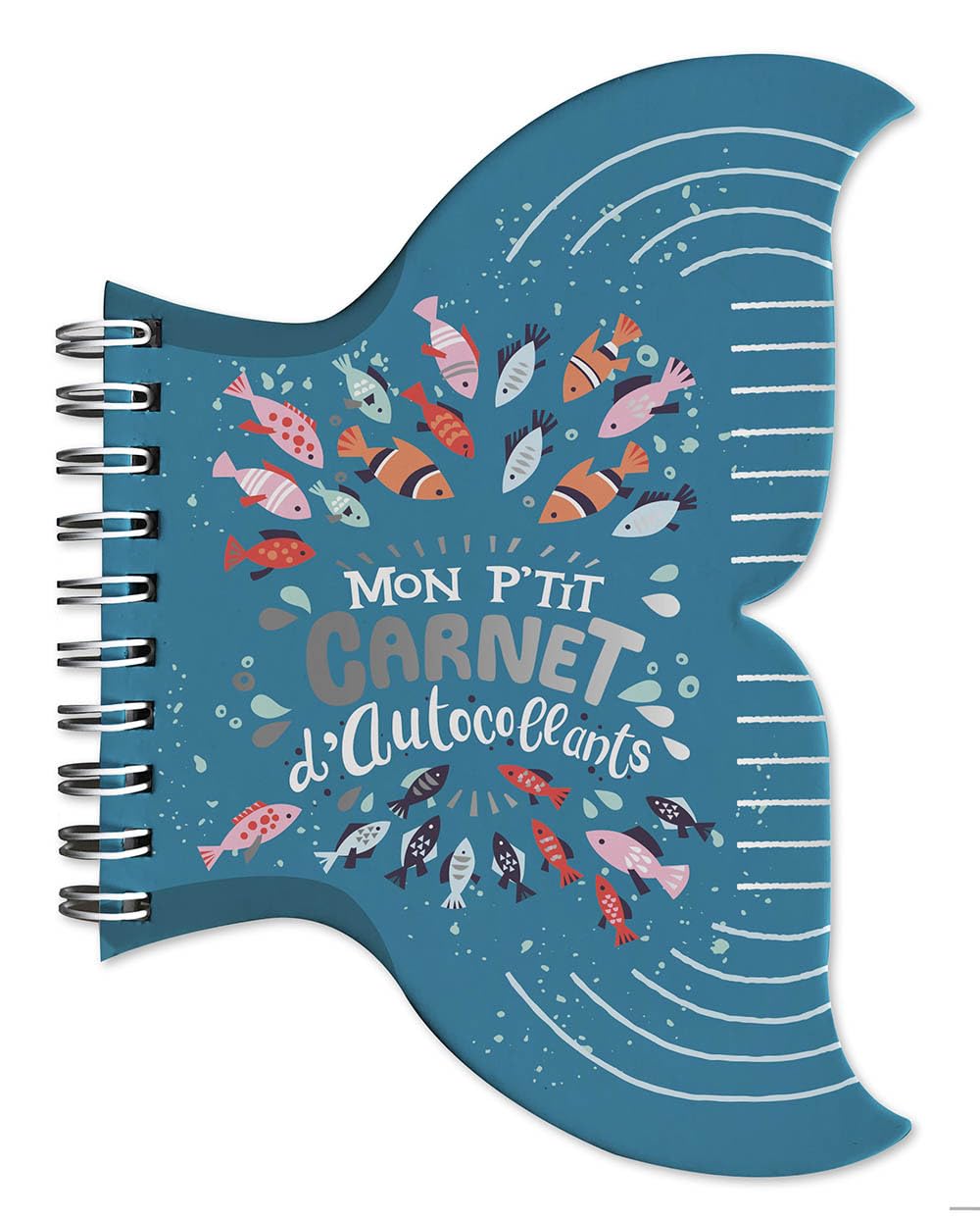 Ma papeterie créative - Mon p'tit carnet d'autocollants - océan