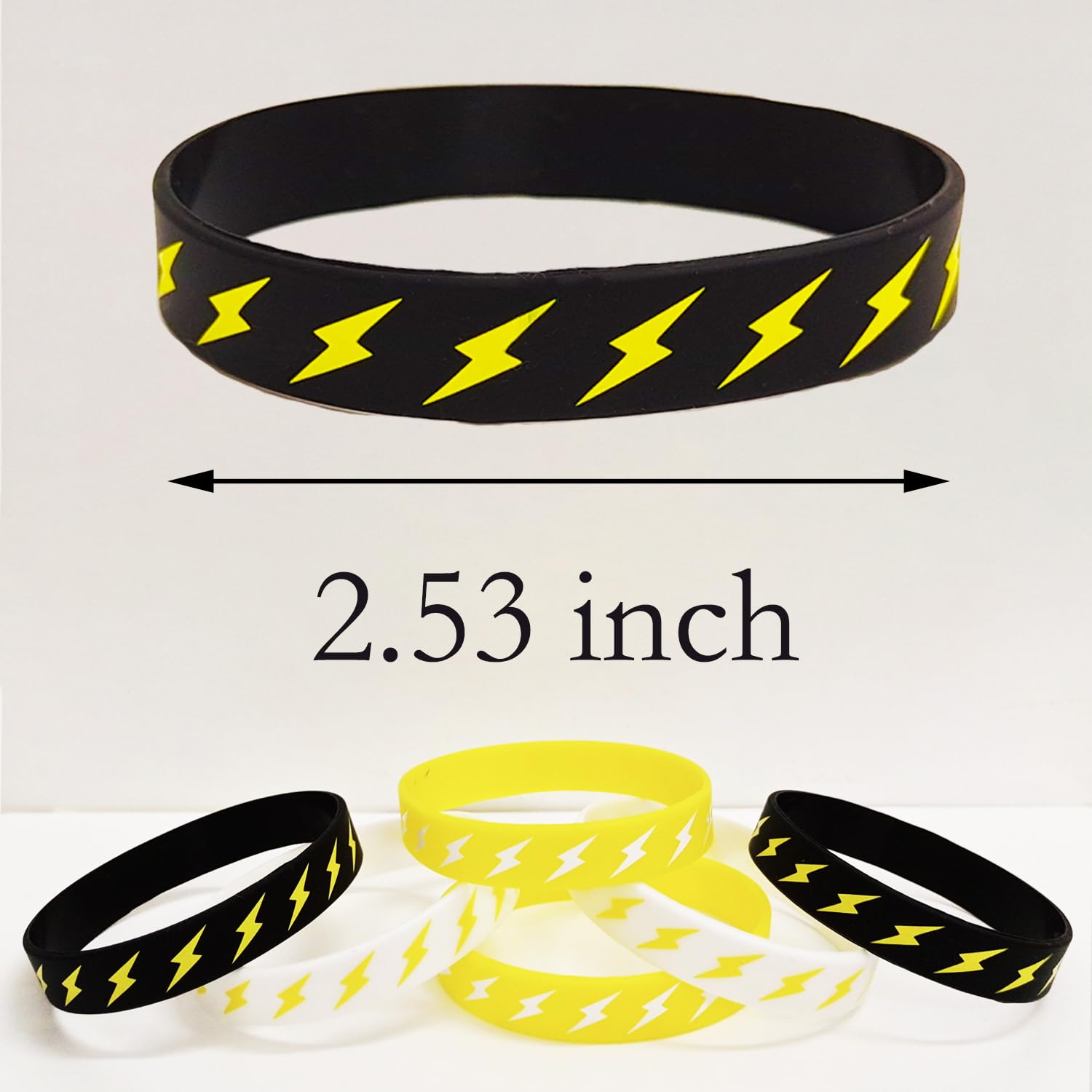 24 Stück Gummi-Armbänder mit Beleuchtungsbolzen, Silikon-Armbänder, für Blitz, Geburtstag, Geschlecht, Enthüllung, Babyparty, Partyzubehör, Dekorationen, Gefälligkeiten