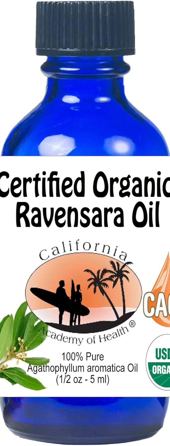 Ravensara 100% Pure Organic Essential Oil 1/2 oz 15 ml Bottle from CAOH