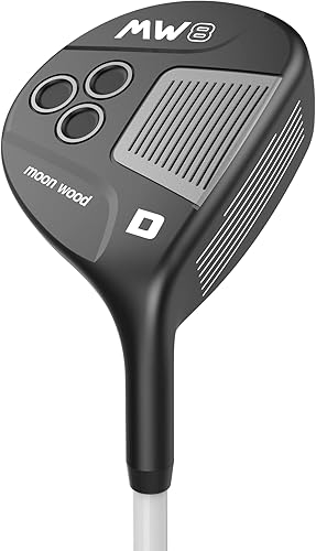MW8 Moon Wood Driver - Conductor para hombres y mujeres - Incluye cubierta para la cabeza - Legal para juego de torneos