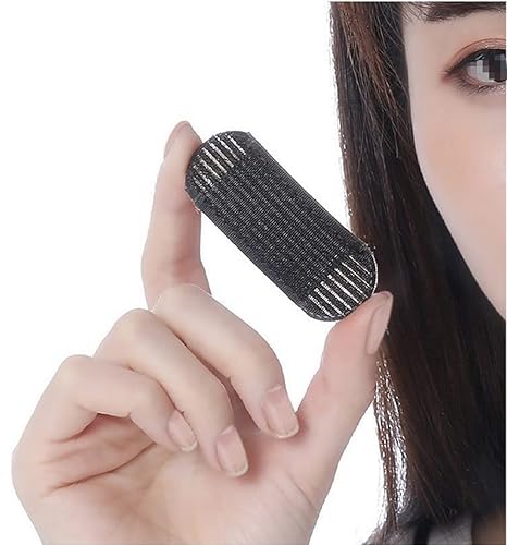 Miniatura 5 de 3 pares de pinzas para el cabello transpirables negras con volumen para el cabello, base mágica, herramientas de peinado, horquillas para el