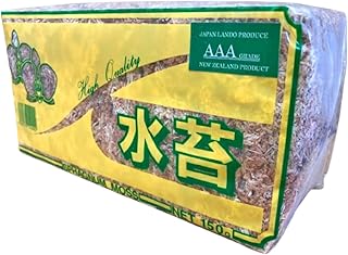 水苔 ニュージーランド産 AAA ハイグレード 150g ジャパン蘭土 圧縮12L分