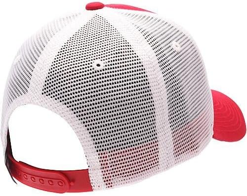 Zephyr Men's Nebraska Cornhuskers Adjustable Snapback Hat Big Rig, Nebraska Cornhuskers Red, Adjustable - Image 2