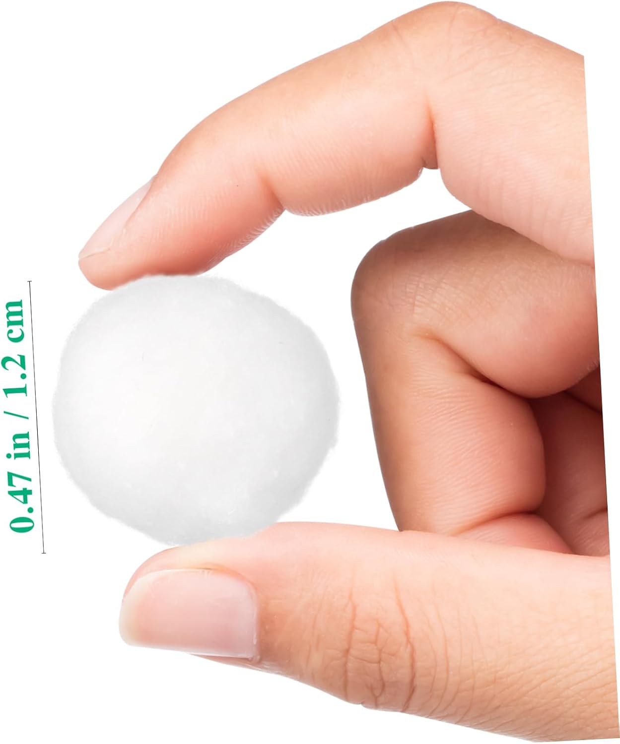 400pcs Skin-Friendly Makeup Cotton Balls Soft Fluffy Cotton Balls for Face