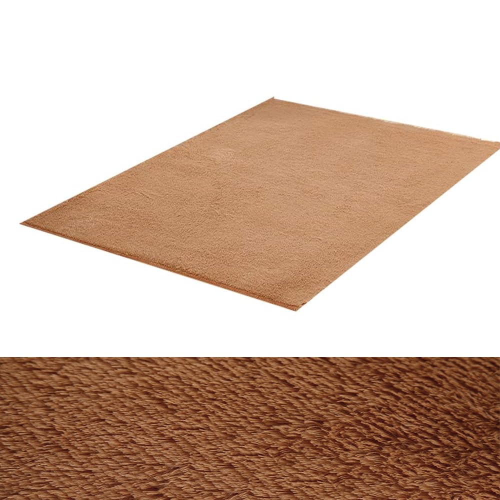 ZuTKekon Ultra Soft Indoor Modern Area Rugs Fluffy Non-Slip Floor Square Carpets Silky Mat for Living Room Bedroom