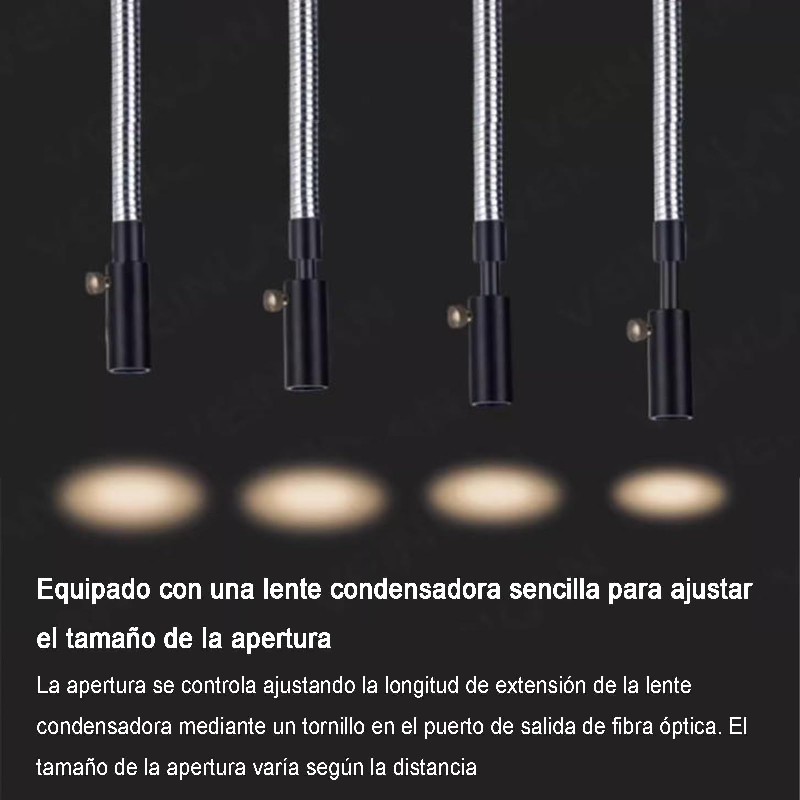 LED-Glasfaser-Mikroskop mit Dual-Schwanenhals, Kaltlichtquelle für Präzisionsbeleuchtung, ideal für Labors und industrielle Bildverarbeitungsanwendungen