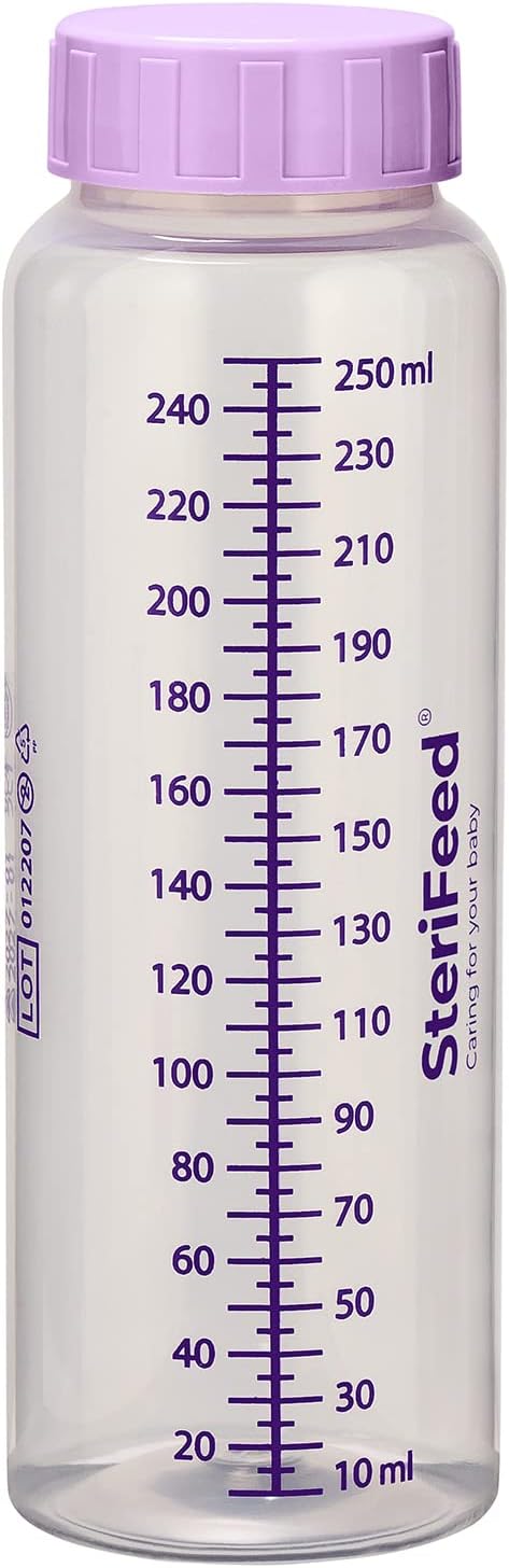 Sterifeed Disposable Sterile Baby Bottle, 250ml, Pack of 20