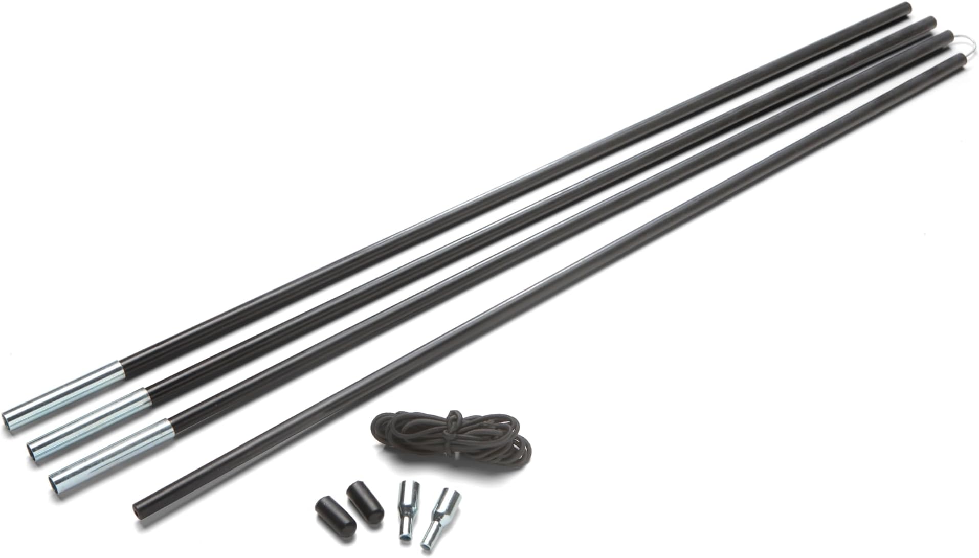 Coghlan's Fiberglass Tent Pole Repair Kit โ Camping Gear for Quick Tent Repairs with Durable Poles, Shock Cord, and Ferrules for Outdoor Adventures, Emergency Repairs, and Backpacking Essentials