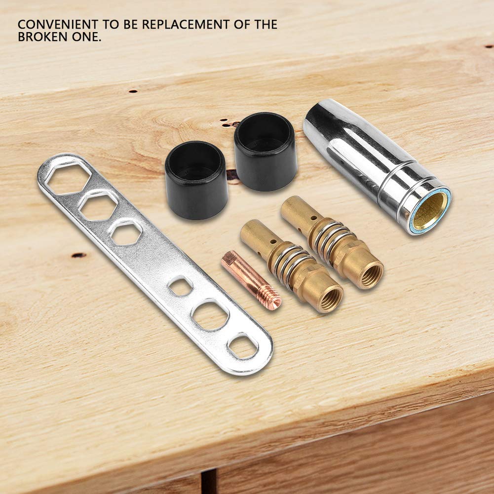 Lot De 20 Buses De Diffuseur De Gaz Pour Torche De Soudage MIG MAG - Filetage Femelle 15AK, En Laiton, 42 Mm - 5