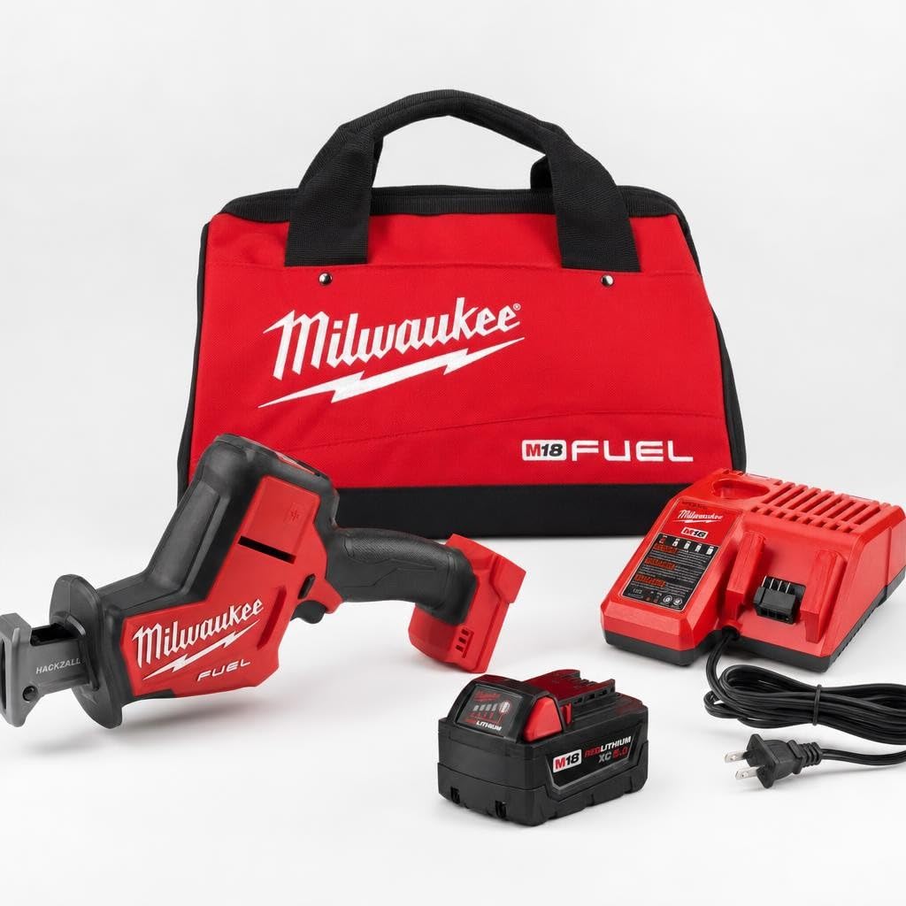 Milwaukee Electric Tools 2719-21 M18 kit de hackzall de combustible, Herramientas Eléctricas