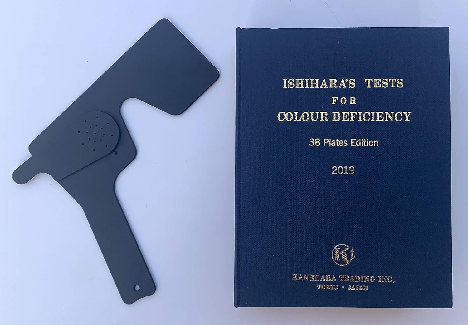 Ishihara Book 38 plaques pour tester le daltonisme via occlusion lorgnette